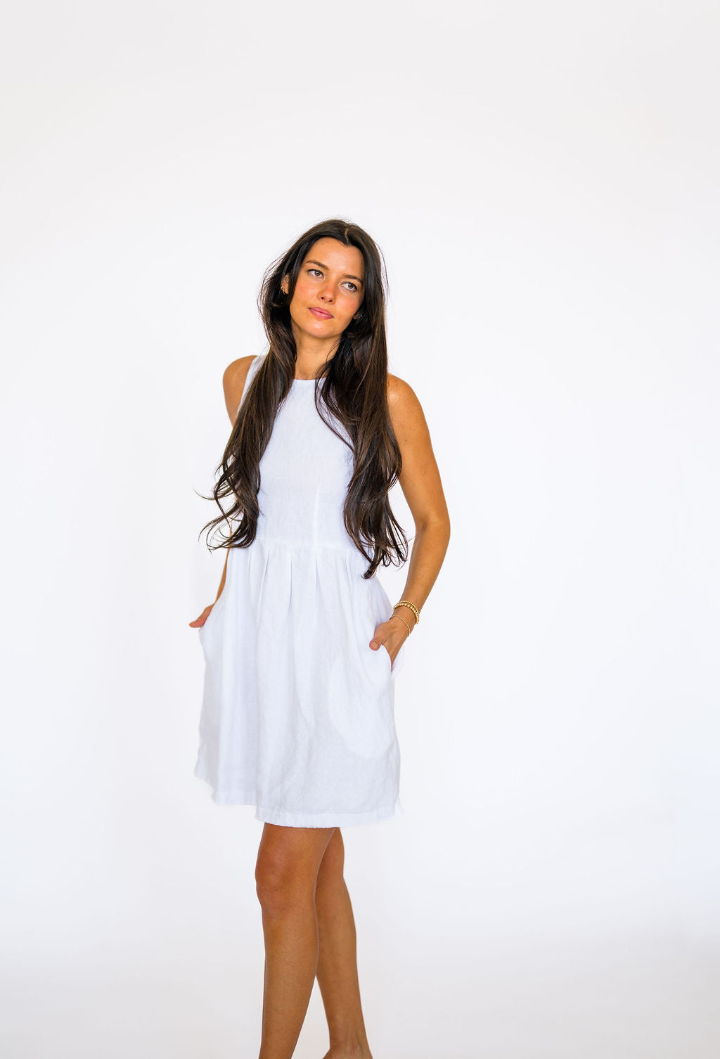 White Rita Dress
